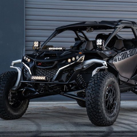 Baja Designs Can-Am Maverick R XL Pro A-Pillar Kit thumbnail 1