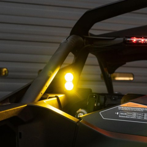 Baja Designs 2024+ Can-Am Maverick R S2 Sport Chase Light Kit thumbnail 2