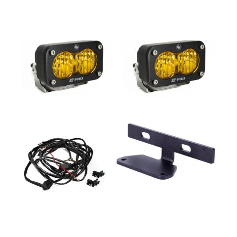 Baja Designs 2024+ Can-Am Maverick R S2 Pro Hood Light Kit thumbnail 1