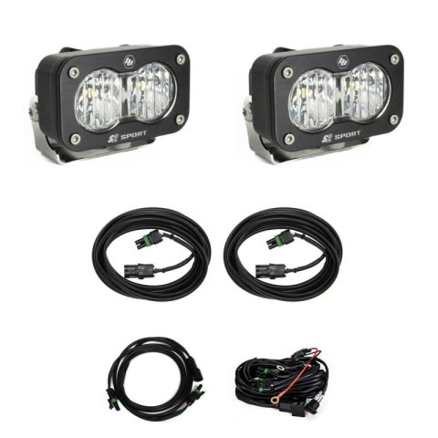 Baja Designs 23-24 Ford F250/F350 Super Duty S2 Sport Dual Reverse Light Kit w/ Toggle