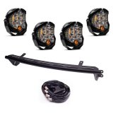 Baja Designs 23+ Ford Super Duty LP9 Bull Bar Light Kit w/Upfitter thumbnail 1