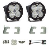 Baja Designs 07-09 Wrangler JK w/OE Bumper Squadron R Pro Fog Pocket Kit - Clear thumbnail 1
