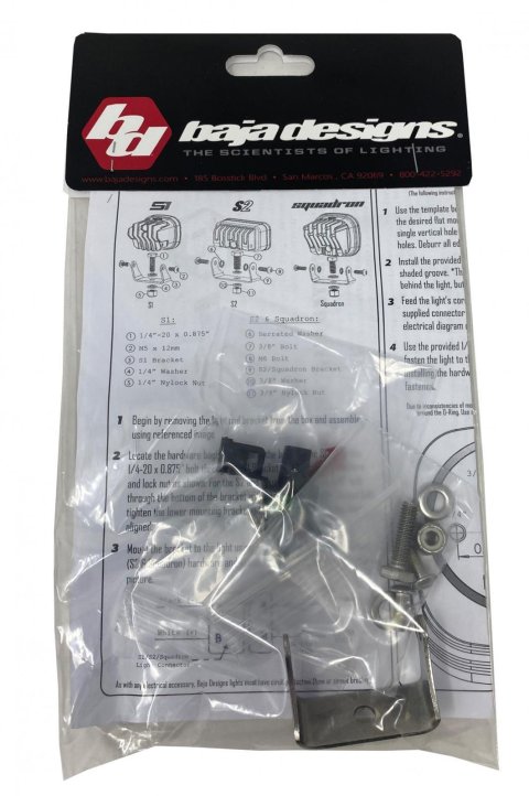 Baja Designs S1 Series Mounting Bracket - Single thumbnail 1