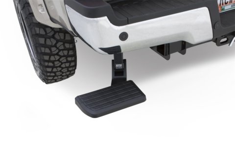 AMP Research 17-22 Ford F-250/350/450 SprDty (450 w/No Vib. Damp Installed) Driv. Side BedStep - Blk thumbnail 1