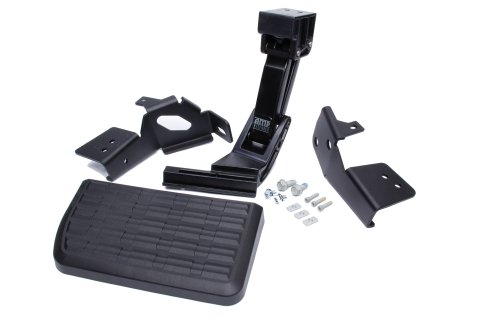 AMP Research 17-22 Ford F-250/350/450 SprDty (450 w/No Vib. Damp Installed) Driv. Side BedStep - Blk thumbnail 9