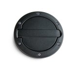 AMP Research 2007-2017 Jeep Wrangler JK 2/4 Door Fuel Door - Black thumbnail 9
