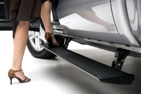 AMP Research 2007-2017 Toyota Tundra Double Cab/CrewMax PowerStep - Black thumbnail 1