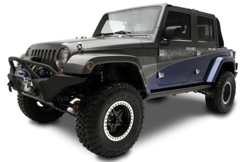 AMP Research 2007-2017 Jeep Wrangler JK 4 Door PowerStep - Black thumbnail 3