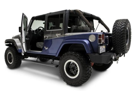 AMP Research 2007-2017 Jeep Wrangler JK 4 Door PowerStep - Black thumbnail 7