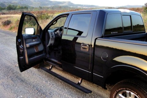 AMP Research 2004-2008 Ford F150 All Cabs PowerStep - Black thumbnail 4