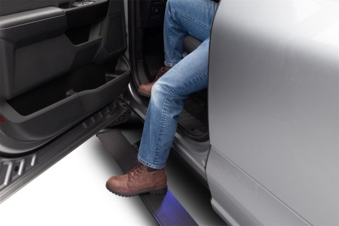 AMP Research 2009-2014 Ford F150 All Cabs PowerStep - Black thumbnail 6