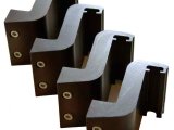 AMP Research 2002-2013 Dodge Ram PowerStep Extension Brackets (BRACKETS ONLY) - Black thumbnail 1