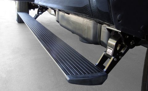 AMP Research 2015-2016 Chevy Silverado 2500/3500 Double/Crew Cab PowerStep Plug N Play - Black thumbnail 1