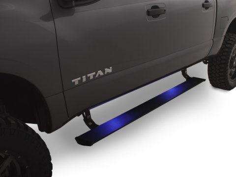AMP Research 2016-2017 Nissan Titan / Titan XD PowerStep Plug N Play - Black thumbnail 4
