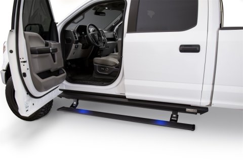 AMP Research 2015-2018 Ford F-150 SuperCrew PowerStep XL - Black thumbnail 3