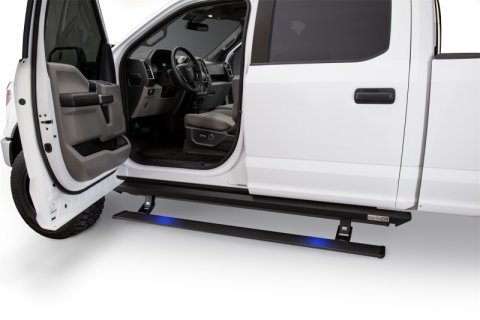 AMP Research 2015-2018 Ford F-150 SuperCrew PowerStep XL - Black thumbnail 4