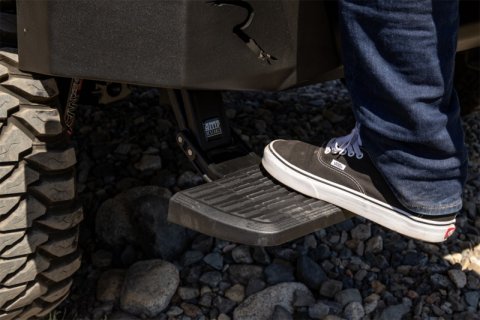 AMP Research 2018 Jeep Wrangler (JL) BedStep - Black thumbnail 6
