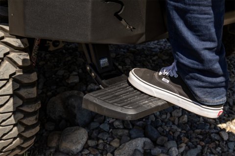 AMP Research 2018 Jeep Wrangler (JL) BedStep - Black thumbnail 7