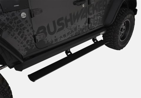 AMP Research 18-24 Jeep Wrangler JL 4DR (Incl. 4XE/Rubicon 392) PowerStep XL - Black thumbnail 1