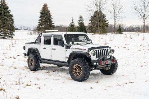 AMP Research 20-24 Jeep JT Gladiator (Launch/Overlnd/Rubicon/Sport/Sport S) PowerStep XL - Black thumbnail 7