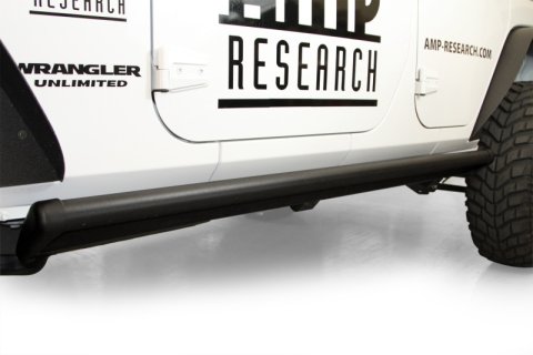 AMP Research 20-24 Jeep Gladiator (Launch/Overlnd/Rubicon/Sport) PowerStep (Incl. 4 Motors) - Black thumbnail 6