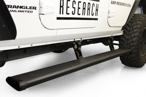 AMP Research 20-24 Jeep Gladiator (Launch/Overlnd/Rubicon/Sport) PowerStep (Incl. 4 Motors) - Black thumbnail 7