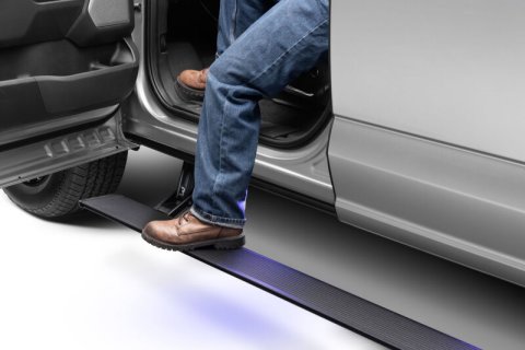 AMP Research 2021 Ford F-150 (Excl. Raptor & Powerboost)PowerStep Xtreme - Black thumbnail 4
