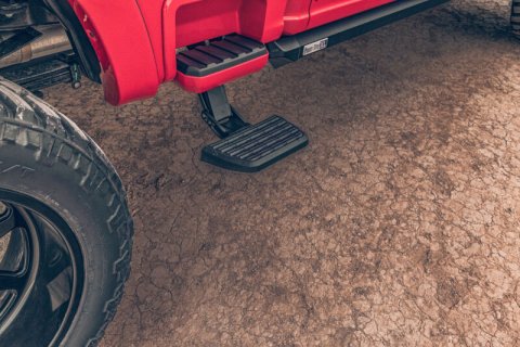 AMP Research 2023 Ford F-250/350 SuperDuty All Beds Passenger Side ONLY BedStep2 - Black thumbnail 1