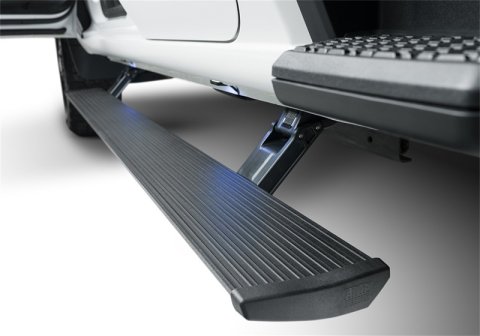 AMP Research 22-23 Toyota Tundra (Gas Models) PowerStep Plug & Play - Black thumbnail 1