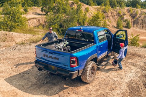 AMP Research 2025 RAM 1500 (Gas ONLY) PowerStep Plug & Play - Black thumbnail 9