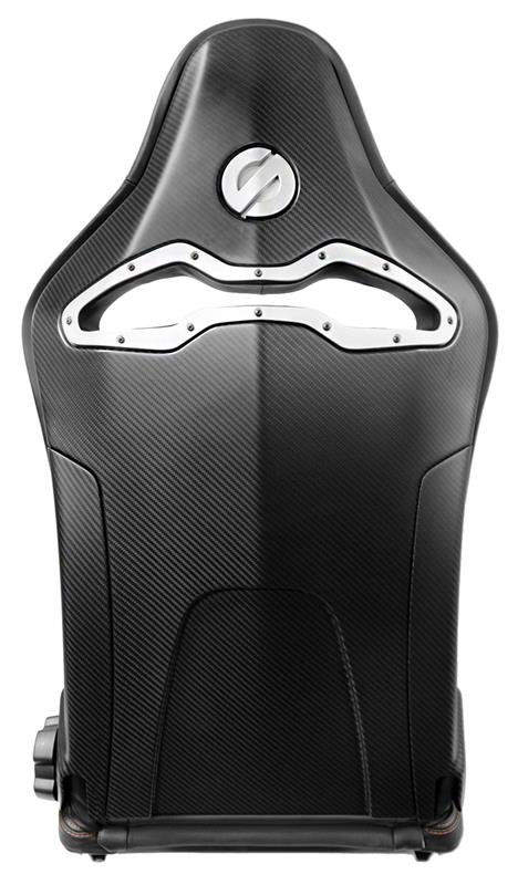 Sparco Seat SPX Special Edition Black/Grey w/ Gloss Carbon Shell - Right thumbnail 5