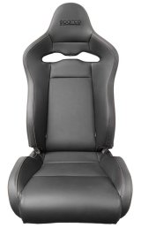 Sparco Seat SPX Special Edition Black/Grey w/ Gloss Carbon Shell - Left thumbnail 3