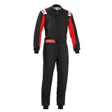 Sparco Suit Rookie Small BLK/RED thumbnail 1