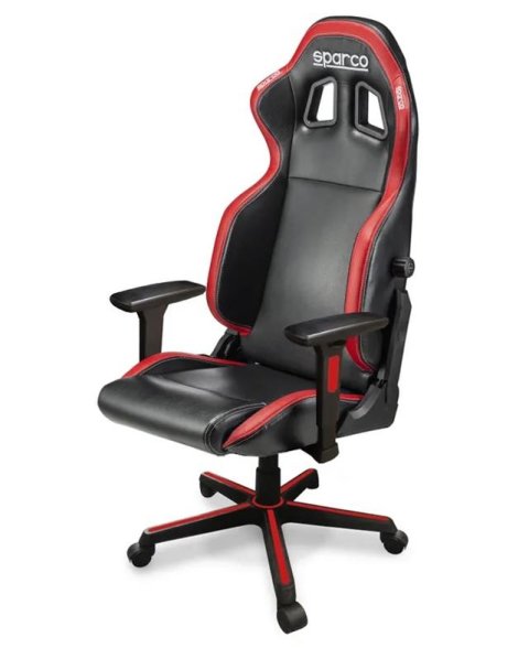 Sparco Game Chair ICON BLK/RED