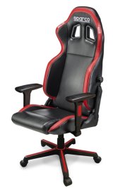Sparco Game Chair ICON BLK/RED thumbnail 2