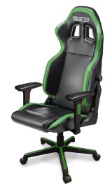 Sparco Game Chair ICON BLK/GRN thumbnail 1