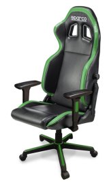 Sparco Game Chair ICON BLK/GRN thumbnail 2