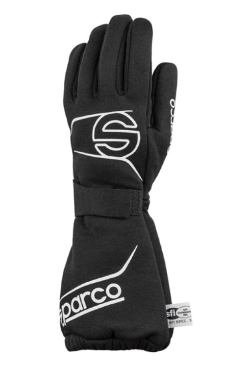 Sparco Gloves Wind 11 LG Black SFI 20 thumbnail 1