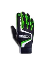 Sparco Gloves Hypergrip+ 10 Black/Green thumbnail 1
