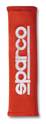 Sparco Belt Pad 2In Alcantara Red thumbnail 1