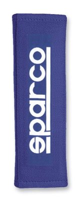 Sparco Belt Pad 3In Blue Racing thumbnail 1