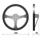 Sparco Steering Wheel L575 Monza Suede thumbnail 3