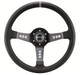 Sparco Steering Wheel L777 Leather Black thumbnail 1