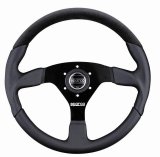 Sparco Steering Wheel L505 Lap 5 Blk/Blk/Blk thumbnail 1