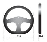 Sparco Steering Wheel L360 Ring Suede Black thumbnail 2