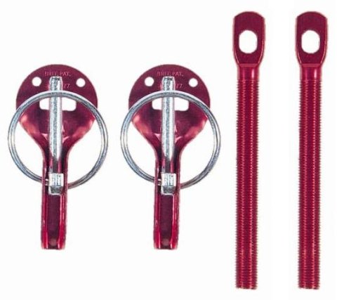 Sparco Hood Pin Red thumbnail 1