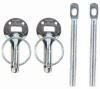 Sparco Hood Pin Silver thumbnail 3