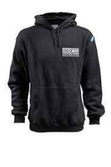 Sparco Sweatshirt Hooded Heritage Blk Lr thumbnail 4