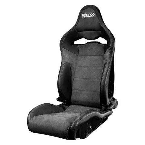 Sparco SP-R Seat BLK/BLK White Logo thumbnail 1