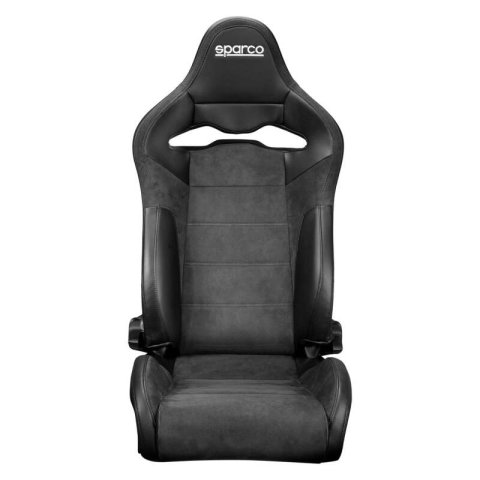 Sparco SP-R Seat BLK/BLK White Logo thumbnail 2